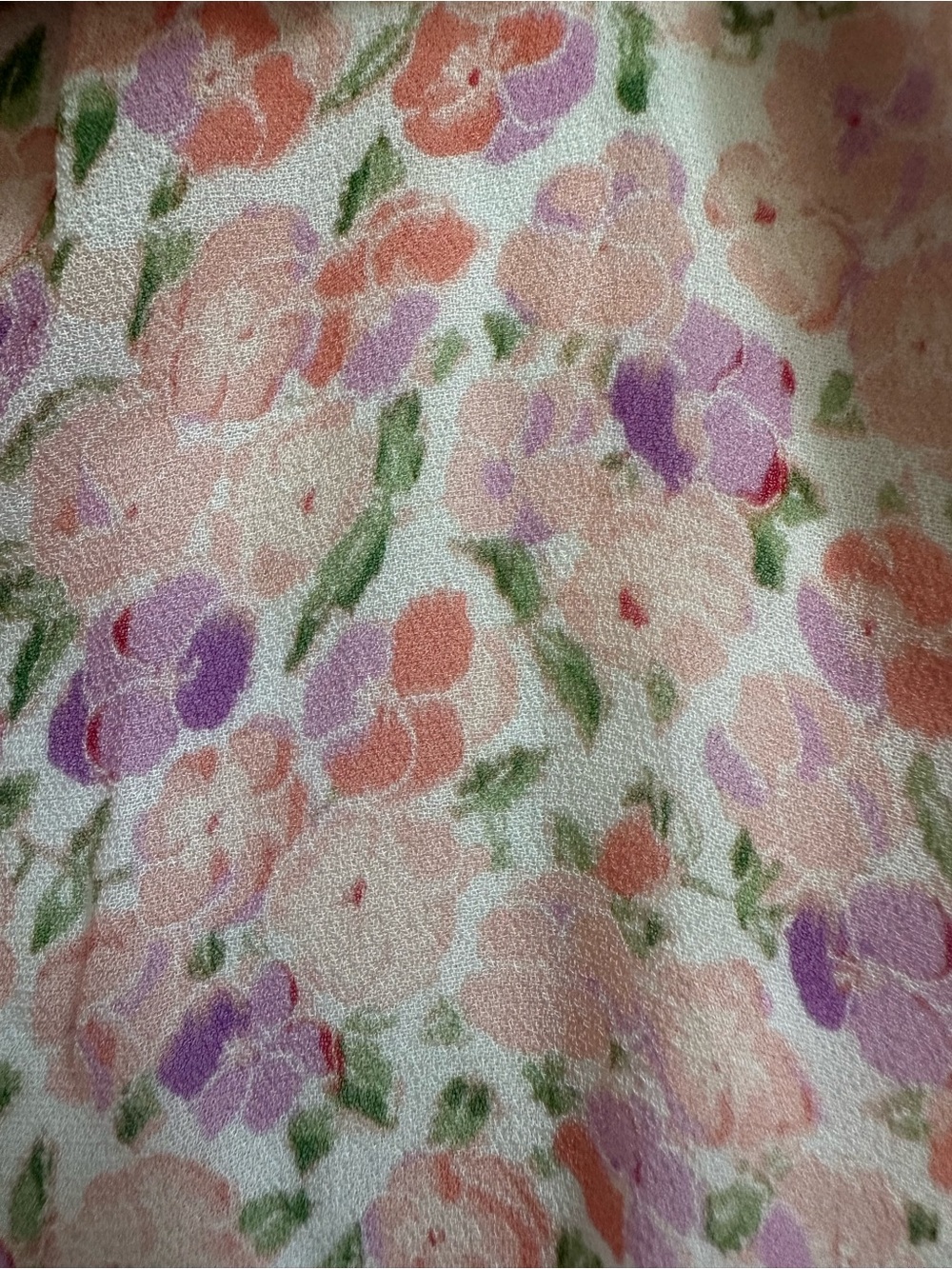 Hill House Ellie Nap Dress. Pansy Georgette Floral. S. EUC - Picture 8 of 10